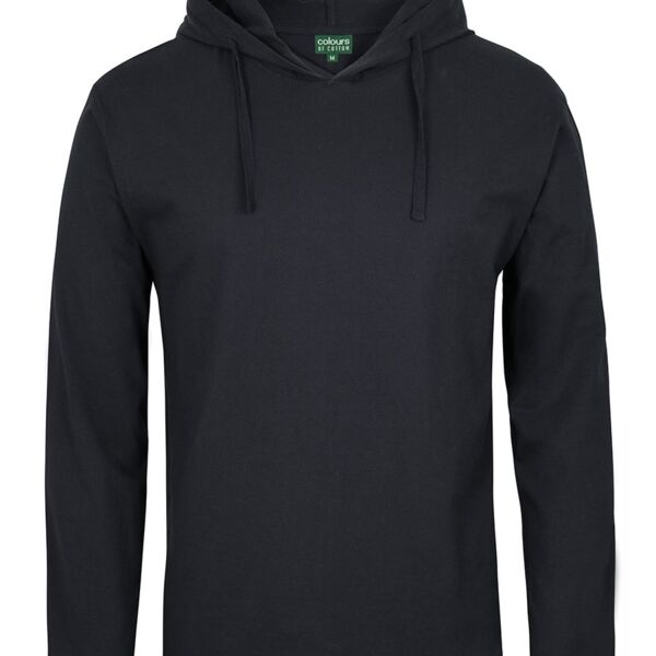 C OF C  L/S HOODED TEE Thumbnail